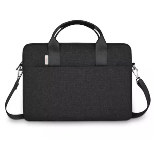 WIWU - Laptoptas geschikt voor Laptop - 15.6 Inch - Minimalist Laptop Bag - Zwart