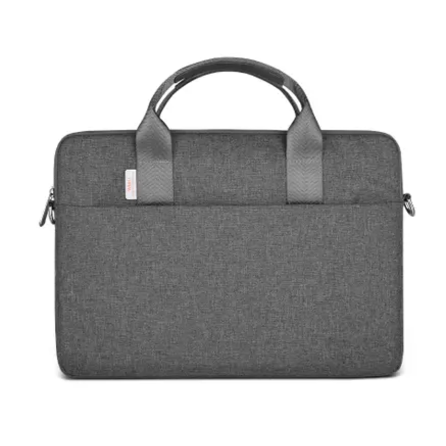 WIWU - Laptoptas geschikt voor MacBook Air - 14 Inch - Minimalist Laptop Bag - Grijs