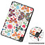 Case2go - Tablet hoes geschikt voor Nokia T20 (2021) - 10.4 Inch - Tri-Fold Book Case - Vlinders