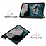 Case2go - Tablet hoes geschikt voor Nokia T20 (2021) - 10.4 Inch - Tri-Fold Book Case - Graffiti