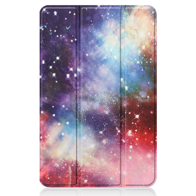 Case2go - Tablet hoes geschikt voor Nokia T20 (2021) - 10.4 Inch - Tri-Fold Book Case - Galaxy