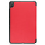 Case2go - Tablet hoes geschikt voor Nokia T20 (2021) - 10.4 Inch - Tri-Fold Book Case - Rood