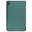 Case2go - Tablet hoes geschikt voor Nokia T20 (2021) - 10.4 Inch - Tri-Fold Book Case - Donker Groen