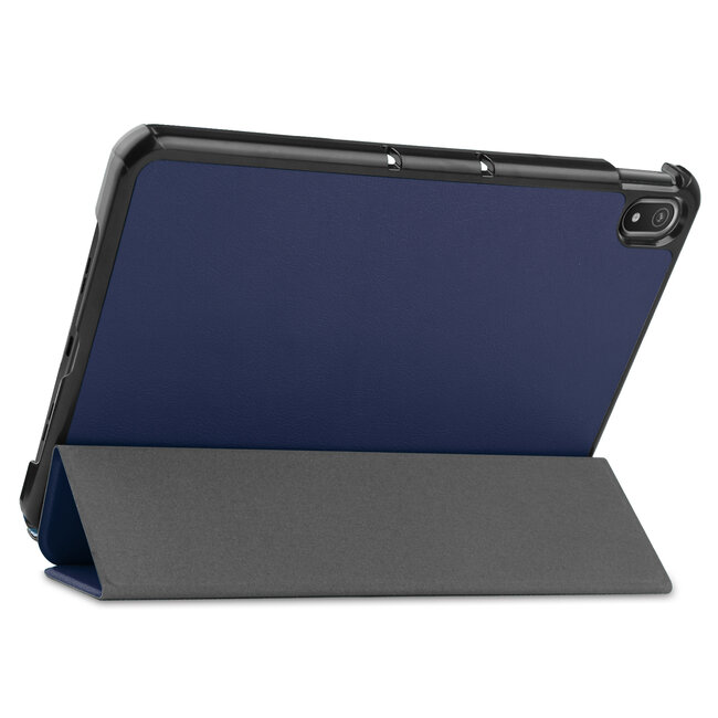 Case2go - Tablet hoes geschikt voor Nokia T20 (2021) - 10.4 Inch - Tri-Fold Book Case - Donker Blauw