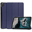 Case2go - Tablet hoes geschikt voor Nokia T20 (2021) - 10.4 Inch - Tri-Fold Book Case - Donker Blauw