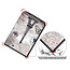 Case2go - E-reader Hoes geschikt voor PocketBook Basic 4 - Sleepcover - Auto/Wake functie - Magnetische sluiting - Eiffeltoren