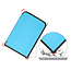 Case2go - E-reader Hoes geschikt voor PocketBook Color - Sleepcover - Auto/Wake functie - Magnetische sluiting - Licht Blauw