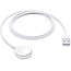 Case2go - Oplaadkabel geschikt voor Apple Watch Series 1 / 2 / 3 / 4 / 5 / 6 / 7 / 8 / 9 / 10 / SE / Ultra / Ultra 2 -  40mm / 42mm / 44mm / 46mm / 49mm - USB-kabel - 1.00 meter - Wit