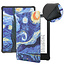 Case2go - E-reader Hoes geschikt voor Amazon Kindle Paperwhite 2021 - Sleepcover - Auto/Wake functie - Magnetische sluiting - Sterrenhemel