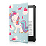 Case2go - E-reader Hoes geschikt voor Amazon Kindle Paperwhite 2021 - Sleepcover - Auto/Wake functie - Magnetische sluiting - Eenhoorn