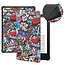 Case2go - E-reader Hoes geschikt voor Amazon Kindle Paperwhite 2021 - Sleepcover - Auto/Wake functie - Magnetische sluiting - Graffiti