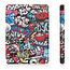 Case2go - E-reader Hoes geschikt voor Amazon Kindle Paperwhite 2021 - Sleepcover - Auto/Wake functie - Magnetische sluiting - Graffiti