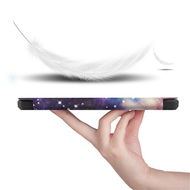 Case2go - E-reader Hoes geschikt voor Amazon Kindle Paperwhite 2021 - Sleepcover - Auto/Wake functie - Magnetische sluiting - Galaxy