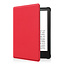 Case2go - E-reader Hoes geschikt voor Amazon Kindle Paperwhite 2021 - Sleepcover - Auto/Wake functie - Magnetische sluiting - Rood