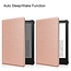 Case2go - E-reader Hoes geschikt voor Amazon Kindle Paperwhite 2021 - Sleepcover - Auto/Wake functie - Magnetische sluiting - Rosé Goud