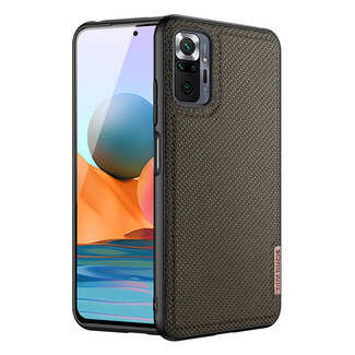 Dux Ducis - Hoesje voor Xiaomi Redmi Note 10 Pro - Back Cover - Groen