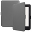 Case2go Case2go - E-reader Hoes geschikt voor Kobo Nia - Sleepcover - Auto/Wake functie - Magnetische sluiting - Grijs