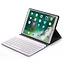 Bluetooth toetsenbord geschikt voor iPad 10.2 (2021 / 2020 / 2019) - Bluetooth toetsenbord hoes - QWERTY layout - Magneetsluiting - Sleep/Wake-up functie - Goud