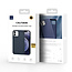 WIWU -  Telefoon Hoesje geschikt voor iPhone 12 / 12 Pro - Calfskin Back Cover - Zwart