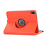 Case2go - Tablet hoes geschikt voor iPad Mini 6 (2021) - 8.3 Inch - Draaibare Book Case Cover - Oranje