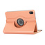 Case2go - Tablet hoes geschikt voor iPad Mini 6 (2021) - 8.3 Inch - Draaibare Book Case Cover - Rosé-Goud