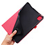 Case2go - Tablet hoes geschikt voor xiaomi pad 5 / 5 Pro - 11 Inch - Book Case met Soft TPU houder - Roze