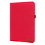 Case2go - Tablet hoes geschikt voor Lenovo Tab P11 - 11 Inch - Book Case met Soft TPU houder - Rood