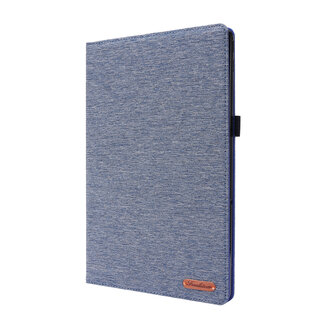 Case2go Case2go - Tablet hoes geschikt voor Lenovo Tab P11 - 11 Inch - Book Case met Soft TPU houder - Blauw