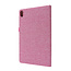 Case2go - Tablet hoes geschikt voor Lenovo Tab P11 - 11 Inch - Book Case met Soft TPU houder - Roze