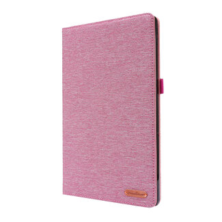 Case2go Case2go - Tablet hoes geschikt voor Lenovo Tab P11 - 11 Inch - Book Case met Soft TPU houder - Roze