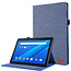 Case2go - Tablet hoes geschikt voor Lenovo M10 HD (2nd Gen) - 10.1 Inch - Book Case met Soft TPU houder - Blauw