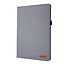 Case2go - Tablet hoes geschikt voor Lenovo M10 HD (2nd Gen) - 10.1 Inch - Book Case met Soft TPU houder - Grijs