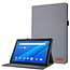 Case2go - Tablet hoes geschikt voor Lenovo M10 HD (2nd Gen) - 10.1 Inch - Book Case met Soft TPU houder - Grijs