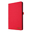 Case2go - Tablet hoes geschikt voor iPad Pro 2020 - 12.9 Inch - Book Case met Soft TPU houder - Rood