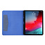 Case2go - Tablet hoes geschikt voor iPad Pro 2020 - 12.9 Inch - Book Case met Soft TPU houder - Blauw