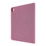Case2go - Tablet hoes geschikt voor iPad Pro 2020 - 12.9 Inch - Book Case met Soft TPU houder - Roze