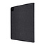 Case2go - Tablet hoes geschikt voor iPad Pro 2020 - 12.9 Inch - Book Case met Soft TPU houder - Zwart