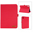 Case2go - Tablet hoes geschikt voor iPad Mini 6 (2021) - 8.3 Inch - Book Case met Soft TPU houder - Rood