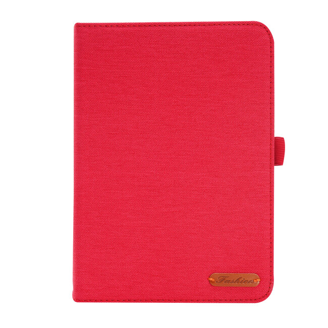 Case2go - Tablet hoes geschikt voor iPad Mini 6 (2021) - 8.3 Inch - Book Case met Soft TPU houder - Rood