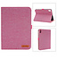 Case2go - Tablet hoes geschikt voor iPad Mini 6 (2021) - 8.3 Inch - Book Case met Soft TPU houder - Roze