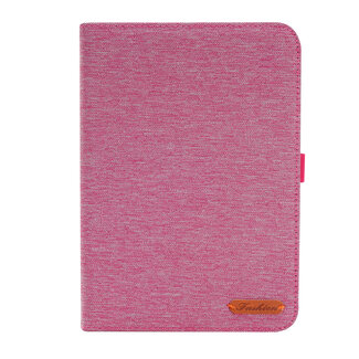 Case2go Case2go - Tablet hoes geschikt voor Apple iPad Mini 6 (2021) / Mini 7 (2024) - 8.3 Inch - Book Case met Soft TPU houder - Roze