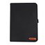 Case2go - Tablet hoes geschikt voor iPad Mini 6 (2021) - 8.3 Inch - Book Case met Soft TPU houder - Zwart