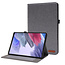 Case2go - Tablet hoes geschikt voor Samsung Galaxy Tab A8 (2021) - 10.5 Inch - Book Case met Soft TPU houder - Grijs