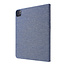 Case2go - Tablet hoes geschikt voor iPad Pro 2020 - 11 Inch - Book Case met Soft TPU houder - Blauw