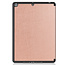 Tablet hoes geschikt voor iPad 2021 / 2020 / 2019 Hoes met Apple Pencil Houder &amp; Auto Sleep/Wake functie - Tri-Fold book Case - 10.2 inch - Rosé Goud