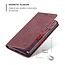 CaseMe - Hoesje geschikt voor Xiaomi Mi 11T - Wallet Book Case - Magneetsluiting - Rood