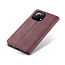 CaseMe - Hoesje geschikt voor Xiaomi Mi 11T - Wallet Book Case - Magneetsluiting - Rood