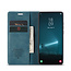 CaseMe - Hoesje geschikt voor Samsung Galaxy S22 Plus 5G - Retro Wallet Book Case - Magneetsluiting - Blauw