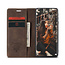 CaseMe - Hoesje geschikt voor Xiaomi Mi 11T - Wallet Book Case - Magneetsluiting - Donker Bruin