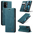 CaseMe - Hoesje geschikt voor Xiaomi Redmi Note 10 - Wallet Book Case - Magneetsluiting - Blauw